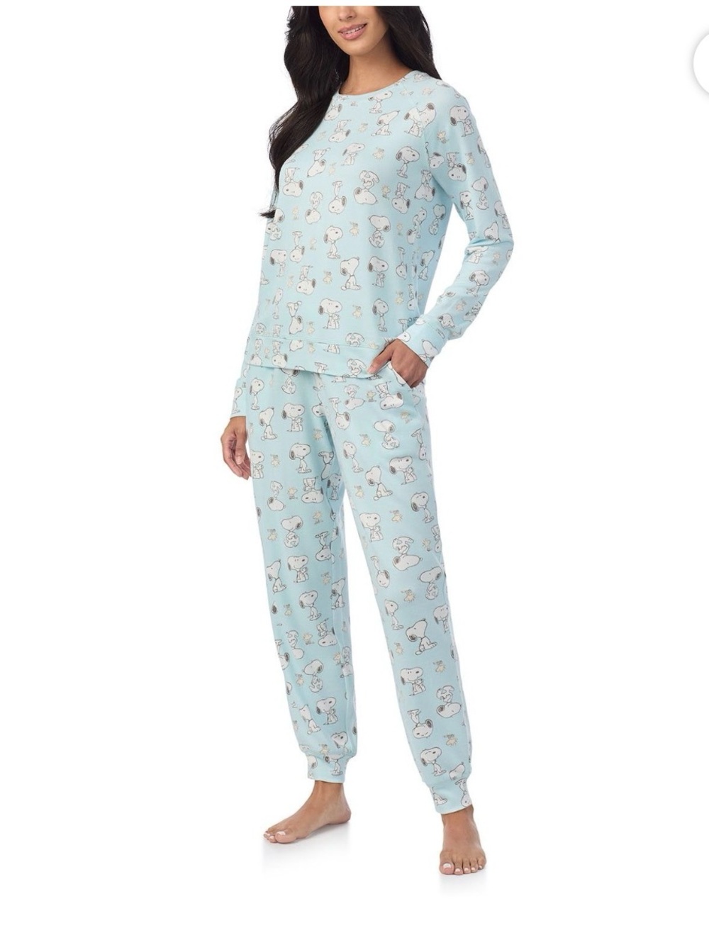 Character Women's 2-Piece Pullover and
Jogger Pajama Set S - Picture 4 of 7
